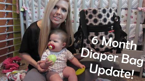 Whats In My Diaper Bag ·6 Months· Youtube