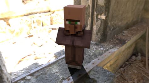Minecraft Villager Download Free 3d Model By Mr Snark Mr Snark