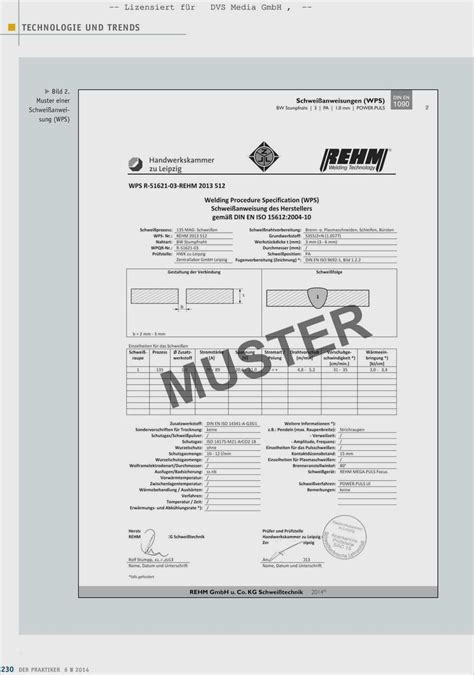 Preliminary welding procedure specification <pwps>tech. Wps Schweißanweisung Vorlage Beste Lizensiert Für Dvs ...