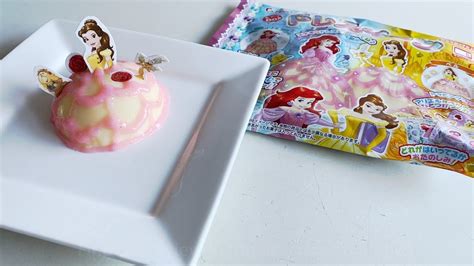 Diy Kit Disney Princess Pudding Belle Or Ariel Heart Youtube