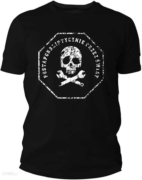 Koszulka T Shirt Tigerwood Postapokaliptycznie Czarna Ceny I Opinie