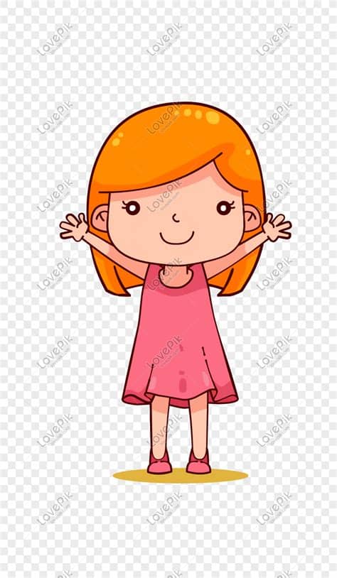 Gambar Kartun Anak Kecil Perempuan Lucu
