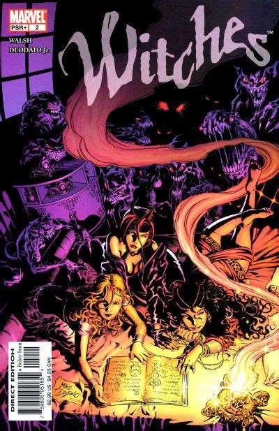 Witches 2 By Mike Deodato Jr Marvel Comics Drawing Comic Poster