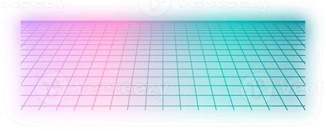 Retro Cyberpunk Style 80s Sci Fi Background Futuristic With Laser Grid