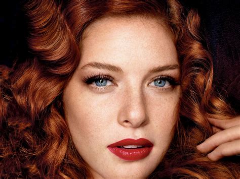 Wavy Hair Women Cintia Dicker Freckles Portrait Model
