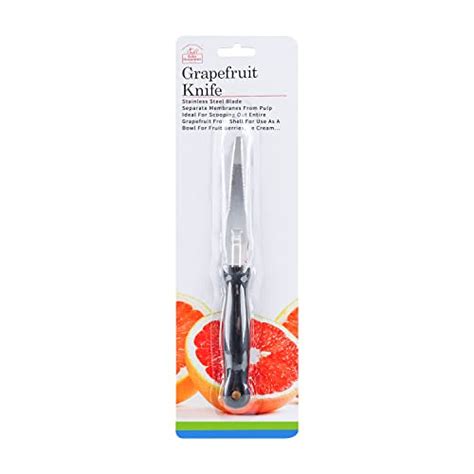 Better Houseware Grapefruit Knife Curved Serrated Stainless Steel Knife