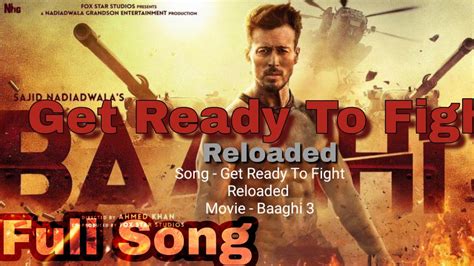 Get Ready To Fight Song - Get Ready To Fight Reloaded | Baaghi 3 | 2020 - YouTube