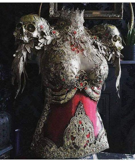 Cosplay Skull Armor Beautiful Costume Armour Fantasy Dress Fantasy