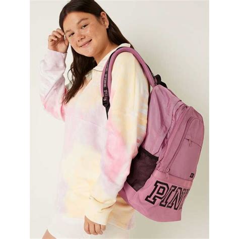 Rucsac Victorias Secret Pink Collegiate Pink