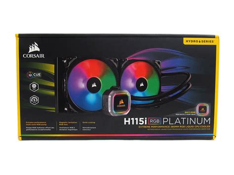 Corsair Hydro Series H I Rgb Platinum Review Packaging Contents