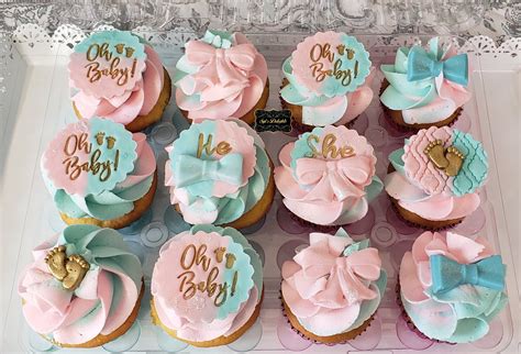 Gender Reveal Cupcakes Syls Delights