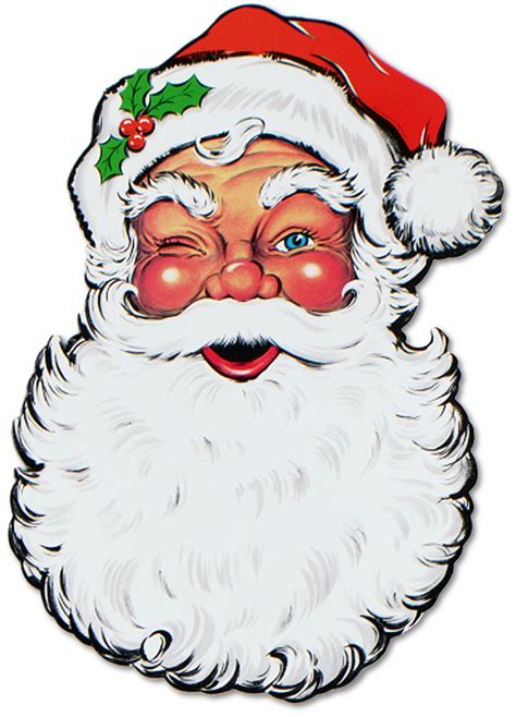 Free Printable Santa Faces