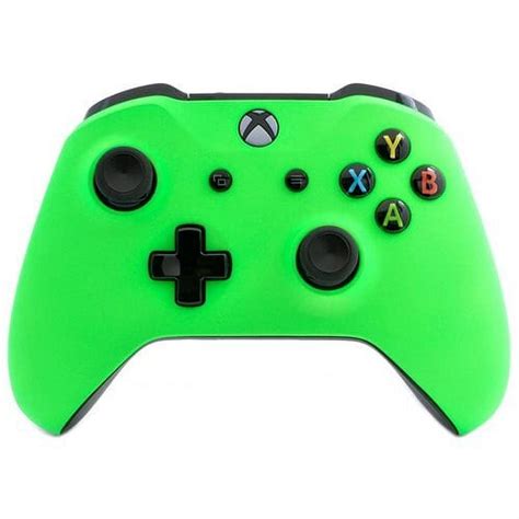 Soft Touch Neon Green Xbox One S Un Modded Custom Controller Unique