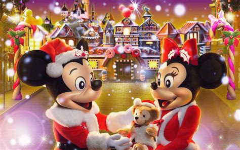 Mickey Mouse Christmas Backgrounds ·① Wallpapertag