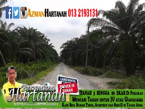 Sebagai investasi krn berjarak 3 km dari pusat kota. Mencari Tanah untuk Dimajukan Secara Usahasama. Kami Bina ...