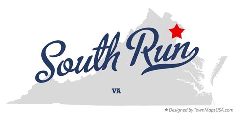 Map Of South Run Va Virginia