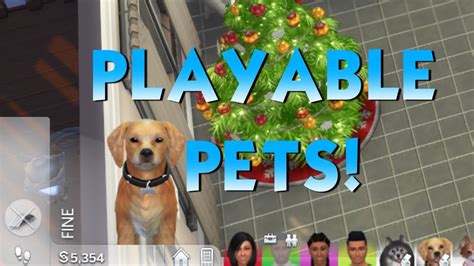Free Download Sims 4 Playable Pets Mod Download