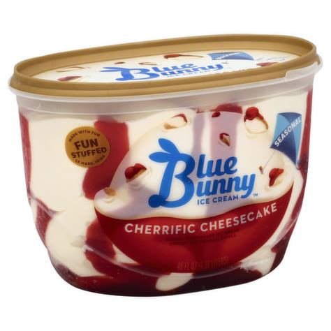 Blue Bunny Ice Cream Cherrific Cheesecake