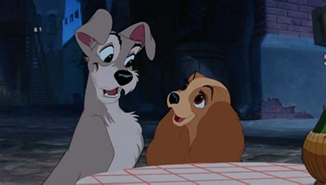 Lady And The Tramp Live Action Remake Poster Highlights A Classic Scene