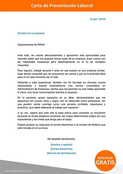 Modelo Carta De Presentacion Maestria Kulturaupice