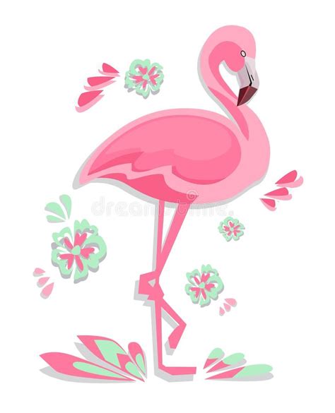 Flamingo Vector Stock Vector Illustration Of Decoration