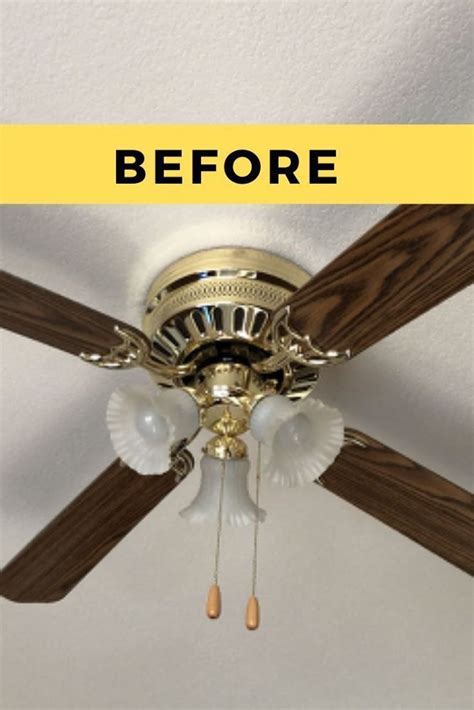 Pin On Ceiling Fan Makeover
