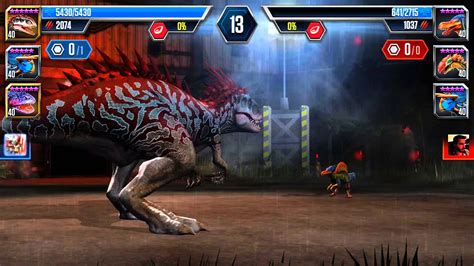 Indominus Rex Level 40 Hybrid Dino Jurassic World The Game Youtube