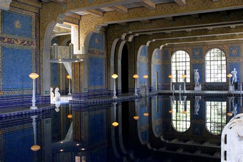 The Indoor Pool At The Hearst Castle One Of The Many Things Of Beauty