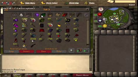 Osrs A Level 126 Bank Video Youtube