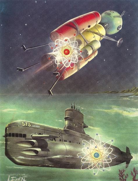 The Vault Of The Atomic Space Age Retro Futurism Science Fiction Art