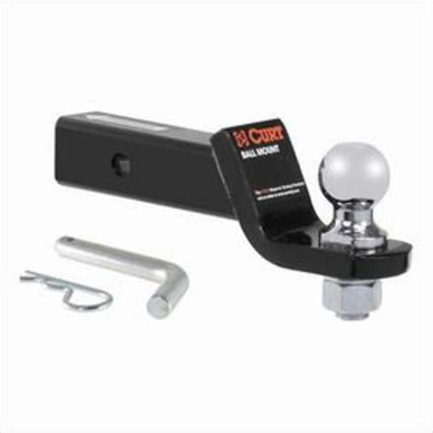 Curt 45036 Trailer Hitch Mount With 2 Inch Ball And Pin Fits 2 In