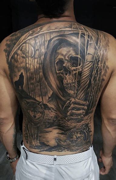 100 Trendy Full Back Tattoos Designs And Ideas For Men Tattoo Me Now