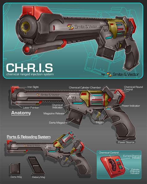 Commission Dartgun Concept By Aiyeahhs On Deviantart
