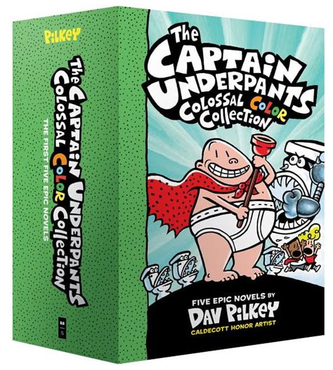 Captain Underpants The Captain Underpants Colossal Color Collection Captain Underpants 1 5