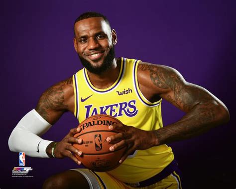 LeBron James "Super Smile" (2018) Los Angeles Lakers Premium NBA Poster