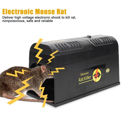 Electronic Mouse Trap Victor Control Rat Killer Pest Mice Electric