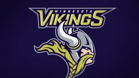 Minnesota Vikings Rebrand Concept By Dane Storrusten Via Behance