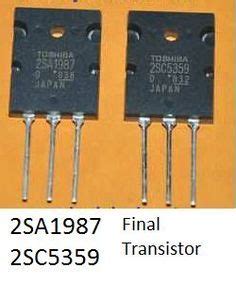 32, 100, 245, 300, 600 & 2000 ohms. 2000W high power amplifier 2SC5359 2SA1987 | Rangkaian elektronik, Elektronik