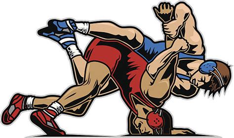 Royalty Free Wrestling Clip Art Vector Images And Illustrations Istock