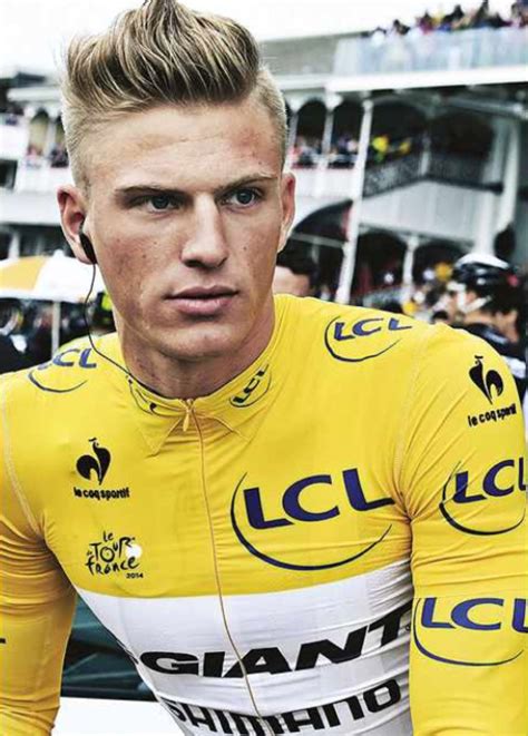 marcel kittel in yellow at the knavesmire racecourse in york prior to stage 2 of the tdf 2014