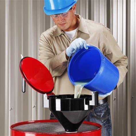 New Pig Burpless Steel Drum Funnel