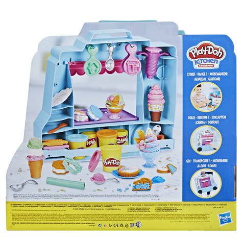 Play Doh Ice Cream Truck Playset Includes 20 Tools 5 Modeling