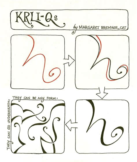 The first step is to make an outline. Kril-Qs | Zentangle patterns, Tangle pattern, Tangle patterns