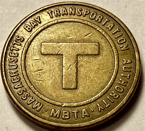 Boston MBTA Vintage Subway Token - For Sale, Buy Now Online - Item #650217