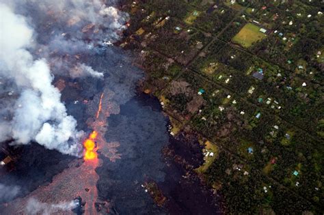 Kilauea Volcano Eruptions Hit Geothermal Power Plant As Lava Continues