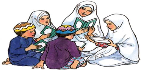 Gambar Kartun Anak Mengaji Png Gambar Kartun Anak Muslim Mengaji