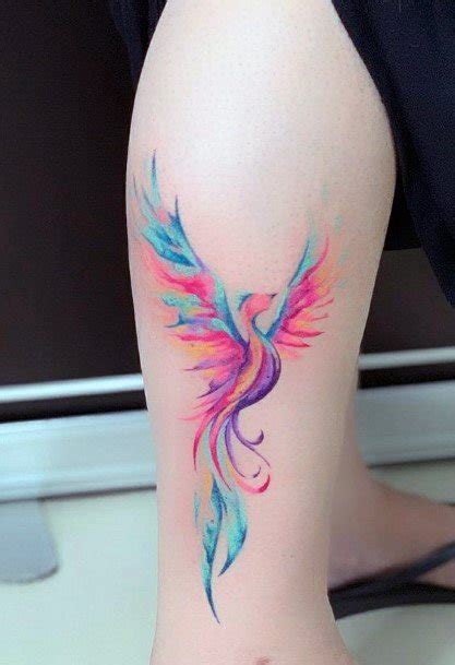 Feminine Phoenix Tattoo Ideas