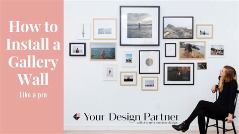 How To Install A Gallery Wall Like A Pro 2 Ways Youtube