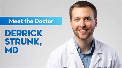 Meet Dr Derrick Strunk — Palliative Medicine Doctor At St Elizabeth