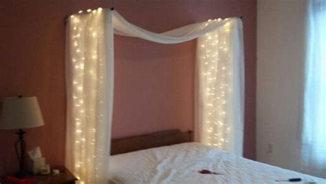 Make A Magical Bed Canopy With Lights Diy Projects For Everyone
